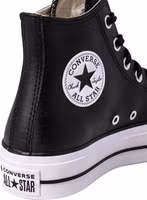 Black Polyethylene Platform Sneakers 4