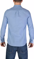 Blue Organic Cotton Dress Shirt 2