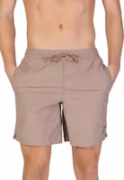 Beige Nylon Swim Shorts 2