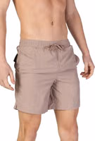 Beige Nylon Swim Shorts 3