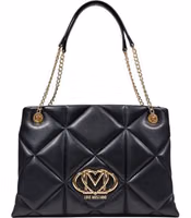 Black Polyethylene Handbag 1