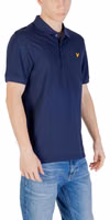 Blue Cotton Polo Shirt 3