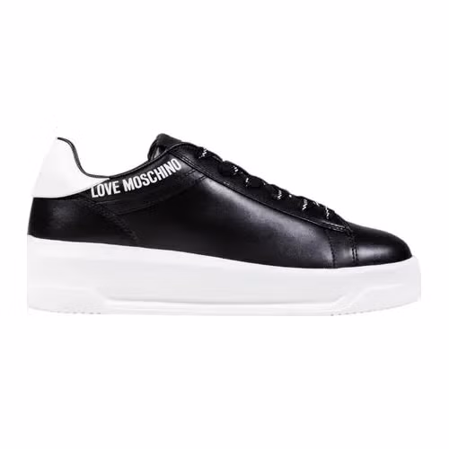 Black And White Synthetic Chunky Sneakers