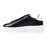 Black And White Synthetic Chunky Sneakers 3