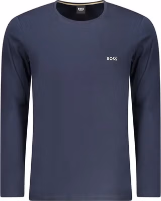 Blue Cotton Men's T-Shirt