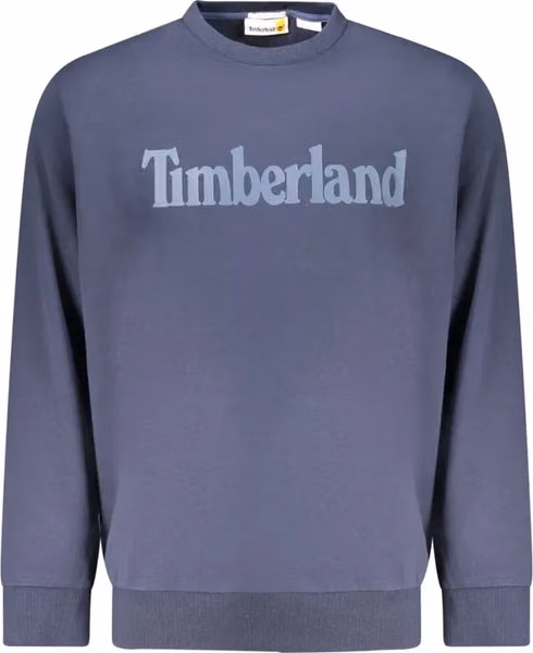 Blue Cotton Men's Sweatshirt
