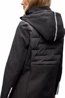 Black Polyester Coat 2