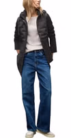 Black Polyester Coat 3