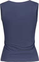 Blue Cotton Women's Tank Top 2
