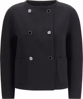 Black Triacetate Coat 1