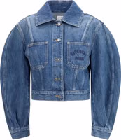 Blue Cotton Denim Jacket 1