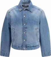 Blue Polyamide Denim Jacket 1