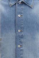 Blue Polyamide Denim Jacket 3