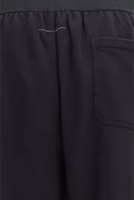 Black Cotton Casual Pants 3