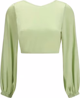 Bicolor Silk Blouse 1