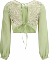 Bicolor Silk Blouse 2