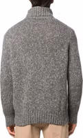 Gray Cashmere Turtleneck 3