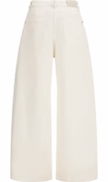 Beige Cotton Casual Pants 2