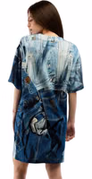 Multicolor Viscose Casual Dress 3
