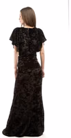 Black Polyester Casual Dress 3