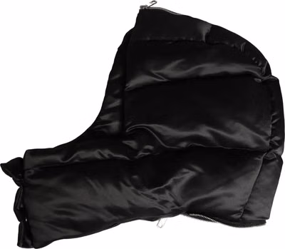 Black Polyester Whole Head Wrap Capello Hat