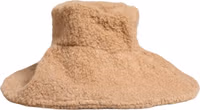 Beige Virgin Wool Fur Women Knitted Capello Hat 4