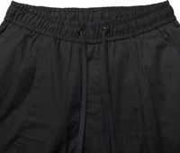 Black Cotton Skinny Men Jogger Trouser Pants 4