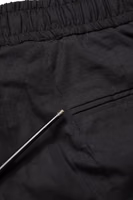 Black Cotton Skinny Men Jogger Trouser Pants 5