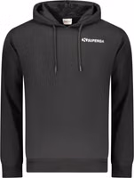 Black Cotton Men's Hoodie 1