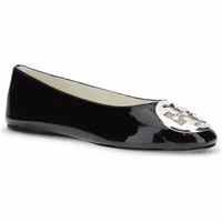 Black Calf Leather Bos Taurus Ballet Flats 2