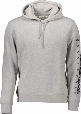 Gray Cotton Men Sweater