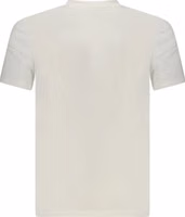 White Cotton Men T-Shirt 2