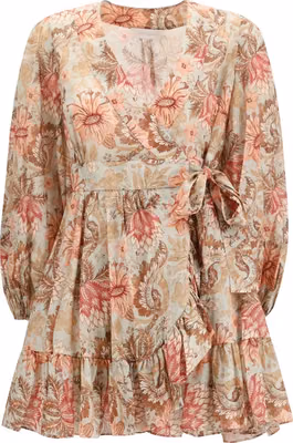 Multicolor Cotton Casual Dress