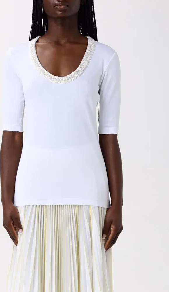 White Cotton T-Shirt