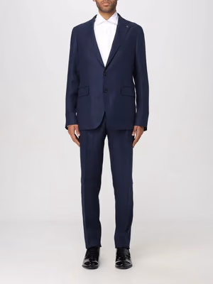 Multicolor Wool Two-Piece Suit