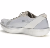 Gray Fabric Athletic Sneakers 3