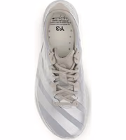 Gray Fabric Athletic Sneakers 4