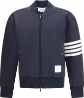 Blue Viscose Bomber 1