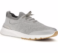 Gray Cotton Athletic Sneakers 2