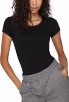 Black Cotton T-Shirt 2