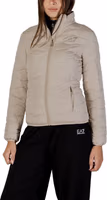 Beige Polyester Bomber 4