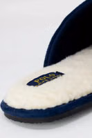 Blue Polyester Slippers 5