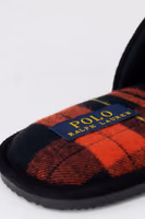 Black Polyester Slippers 5