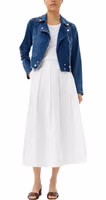 Blue Cotton Denim Jacket 4