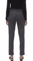 Gray Polyester Casual Pants 3