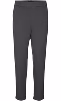 Gray Polyester Casual Pants 4
