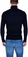 Blue Viscose Turtleneck 2