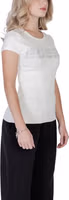 Cream Cotton T-Shirt 3