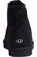 Black Suede Leather Ankle Boots 4