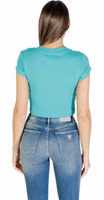 Turquoise Cotton T-Shirt 2